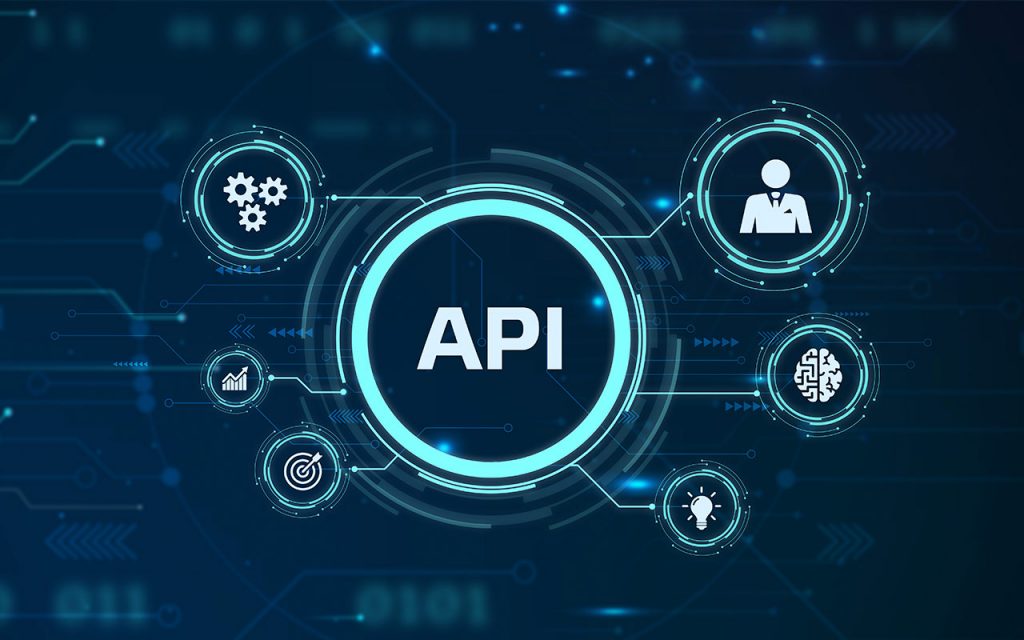 API (Application Programming Interface) é um conjunto de rotinas, padrões e ferramentas para construir aplicações de software.